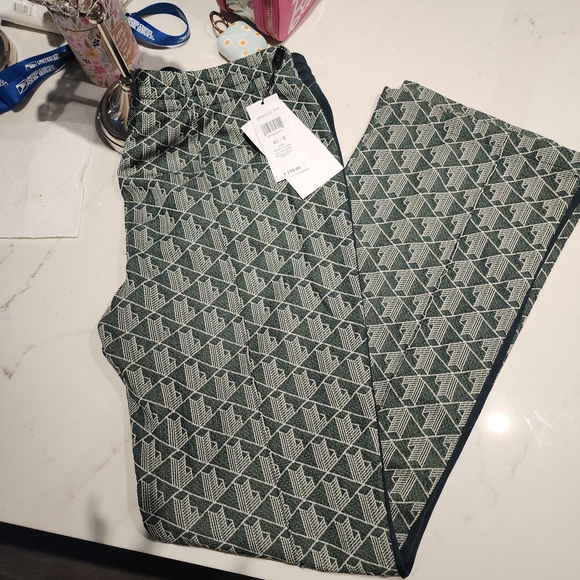 Lacoste Green Patterned Polo and Pants Set - Picture 3 of 8